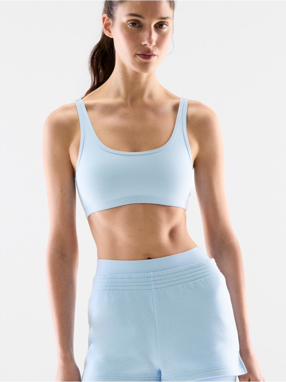 TNA BUTTER Mini Bra Top Villa Blue